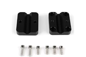 Aluminum Motorcycle GPS Navigation Holder Mount Bracket for 12mm–16mm Handlebars, Front-Mount Design with Rustproof Anodized 