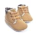 Kuner Baby Boy's Girls Warm Snow Short Boots First Walkers Shoes 0-18 Months(Brown,12-18months)