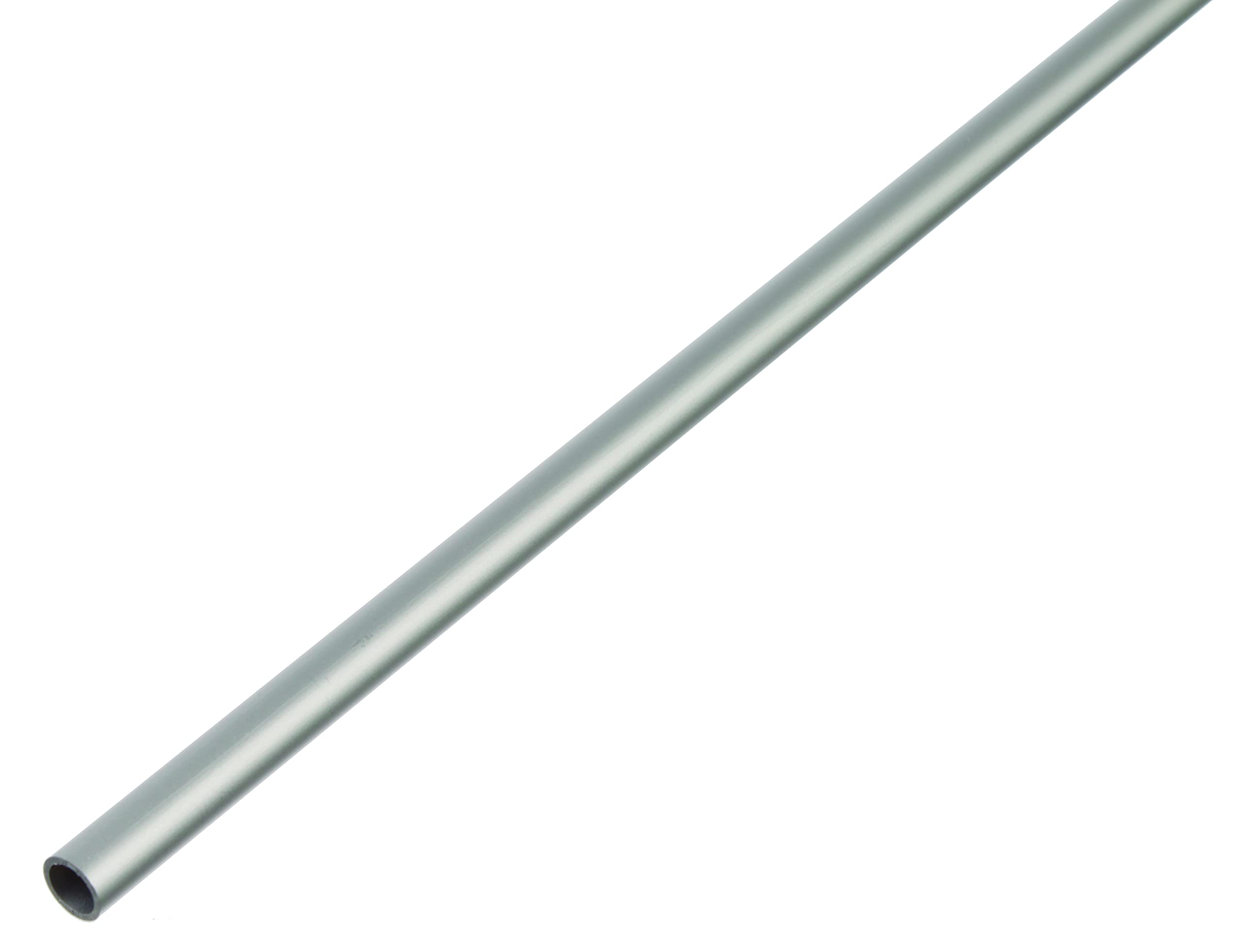 Gah-Alberts 471767 Round Tube - Anodised Aluminium - 1,000 x 30 x 2 mm - Silver