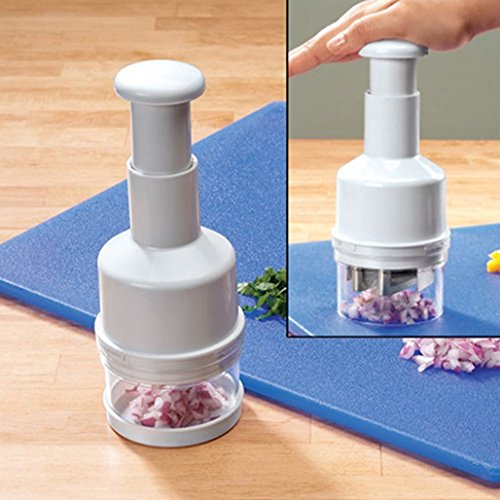 Click Here to See More Images Manual Hand Chopper Onion Garlic Mincer Pressing Vegetable Fruit Cutter Slicer with Cover Ginger Garlic Press And Cutter Crusher Slicer Peeler Grater Twister Dicer Tool