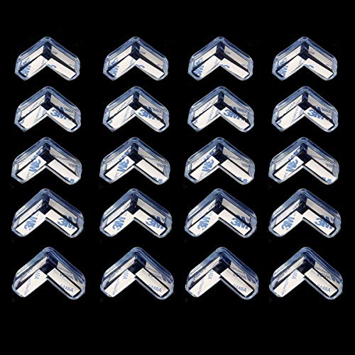 20pcs Safety Desk Table Edge Cushion Cover Protector Corner Guard for Baby Kids