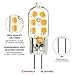 G4 LED Bulb 10 Pack, KingSo Bi-Pin Base, 20W Halogen Bulb Equivalent, AC/DC 12 Volt, Warm White 3000K