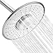 YOO.MEE Bluetooth Fixed Shower Head with Waterproof Bluetooth Speaker- V3.0 w/HD Sound-12 HRS Playing Time- Make Memorable Music Shower- Make and Receive Calls Showering- Luxury Chrome