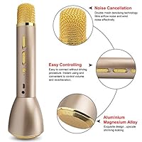 YUFENGGF Bluetooth Karaoke Microphone 010