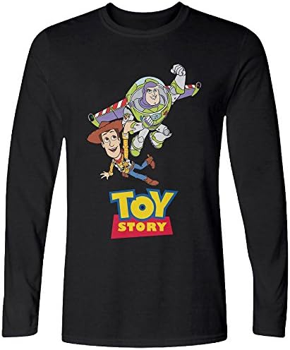 Zengbaba Men's Toy Story Woody Buzz Long Sleeve