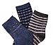EBMORE Womens Thick Cotton Socks Soft Warm Crew Winter Cold Weather Socks 3 Pack (Blue)
