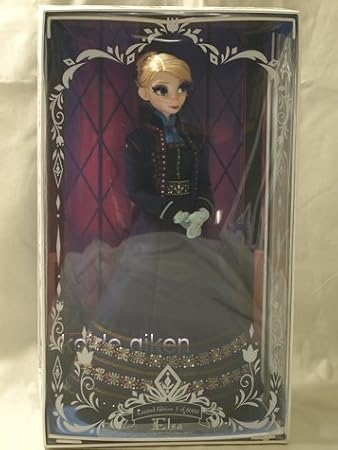 Amazon ディズニーストア限定５０００体 アナと雪の女王 エルサ人形 おもちゃ おもちゃ
