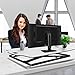 Sorbus Standing Desk Height Adjustable Sit to Stand Tabletop Workstation Dual Monitor Desk for Home or Office (Adjustable Standing Table, White)thumb 4