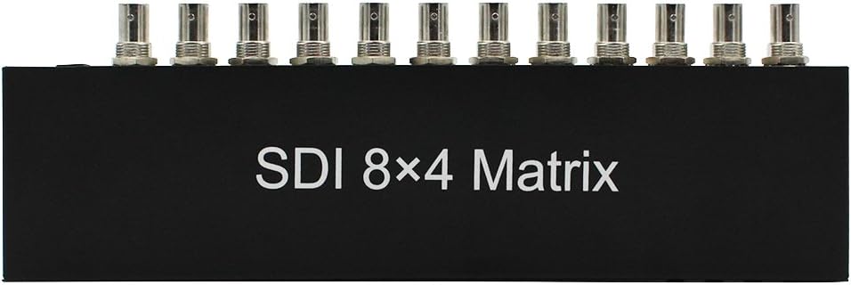 HDSUNWSTD 8X4 SDI Matrix Switcher SDI Matrix Switcher Matrix Switcher 8 in 4 Out SDI Matrix Switcher