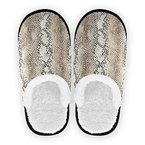 51tLM7Q39aL. SS300 PUXUQU Zapatillas de casa para mujer, con estampado de piel de serpiente, para casa, para dormitorio, para mujeres… 51tLM7Q39aL. SS300