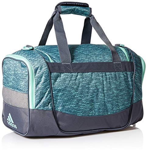 adidas Defender III Duffel Bag, Clear Mint Jersey Fleck/Onix/Clear Mint, One Size