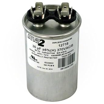 Mars 12718 35 Md 370v Pool Spa Motor Run Capacitor Amazon Com Industrial Scientific