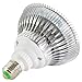 ABI True 26W Red 620-630nm PAR38 LED Grow Light Bulb with Active Cooling for Flowering