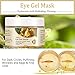 Under Eye Mask, Collagen Eye Mask, Eye Gel Pads, Black Pearl Eye Patch, Anti-Aging Hyaluronic Acid Eye Patches, Under Eye Pads for Moisturizing and Reducing Dark Circles Puffiness Wrinkles- 30 Pairs.