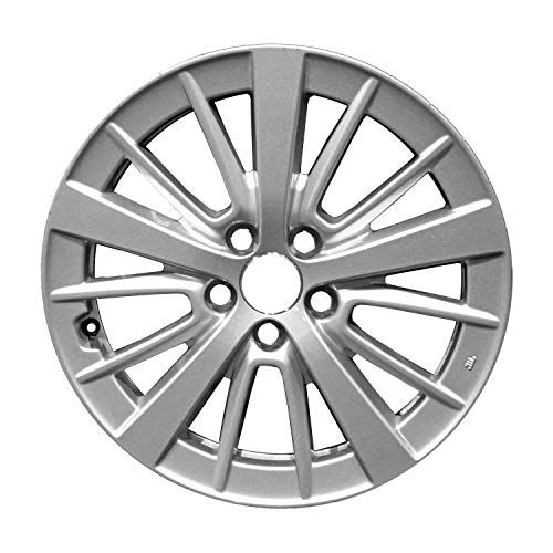 Multiple Manufactures ALY68845U20 Silver Wheel with Painted and Meets All Federal Motor Safety Standards (16 x 6.5 inches /5 x 100 mm, 55 mm Offset)