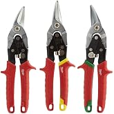 3-Pc Aviation Snips (Left, Right, Straight) Set