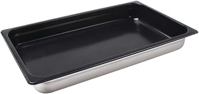 Vogue Gastronorm Tray 1/1 Stainless Steel Non-Stick Heavy Duty 65mm CS753