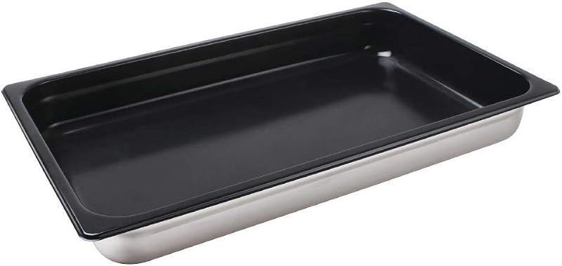 Vogue Gastronorm Tray 1/1 Stainless Steel Non-Stick Heavy Duty 65mm CS753