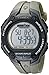Timex Men's T5K418 Ironman Traditional Digital Black Resin Watch with Green Resin Stripe