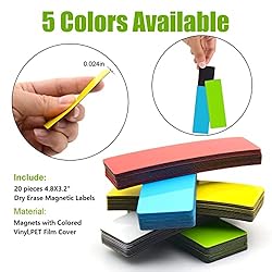 STTMGN Dry Erase Big Magnetic Labels
