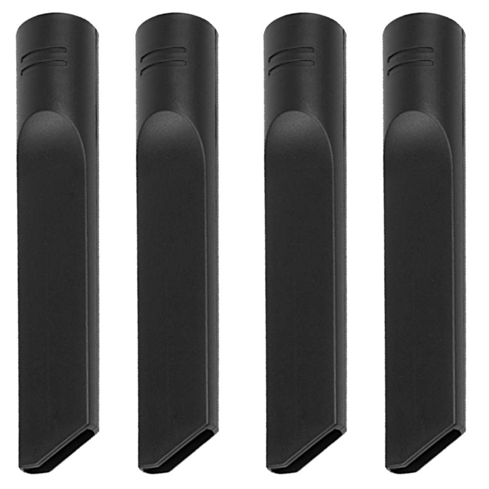 4PCS Crevice Nozzle ZSWQ-Extra Long Black Crevice Tool Suitable for Vacuum Cleaners (36mm x 208mm)