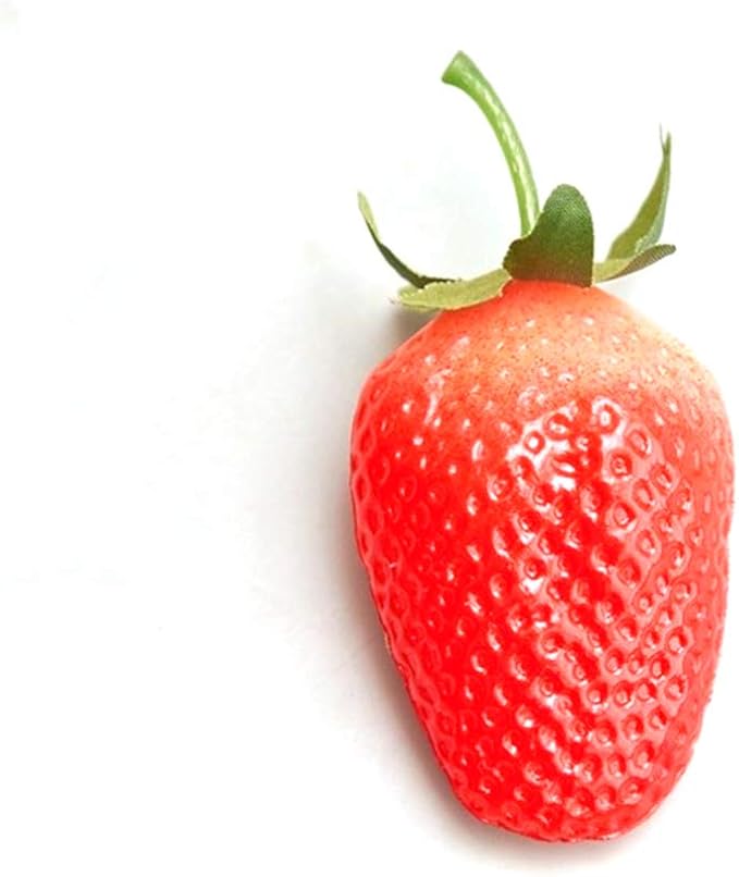 EORTA 20 Pieces Artificial Strawberries Simulation Red