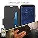 OTTERBOX Strada Series for Samsung Galaxy S8+ - Retail Packaging - Onyx (Black/Black Leather)