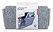 Kikkerland Pocket Felt Caddy, Storage, Organizer, Holder Bedside, Grey, Large