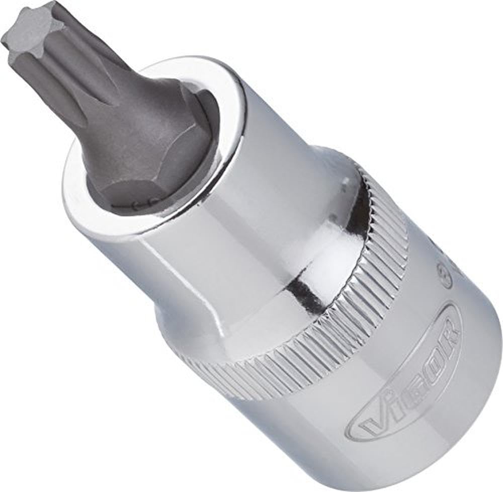 Vigor V2153 Torx Screwdriver Socket Bit, T27 mm, L 55 mm, 1/2"
