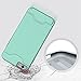Wire Drawing Shockproof Armor Case TPU+PC Card Slot Holder for iPhone 6s Plus 6PLUS (Green)