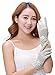 Bienvenu Women's Summer Screentouch Driving Gloves, Lace Gloves for Women Tea Party, Gray
