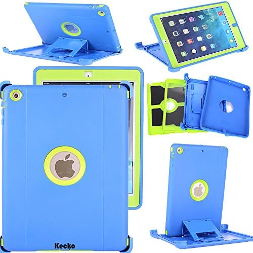 ipad Air/5 Case,KeckoDefender Hunting Tree Camo Shockproof Outdoor Sports Drop Proof Military Grade Full Body Protective Built-in Screen Protector Rugged Case w/ Kickstand for ipad Air/5th Gen (B/G)