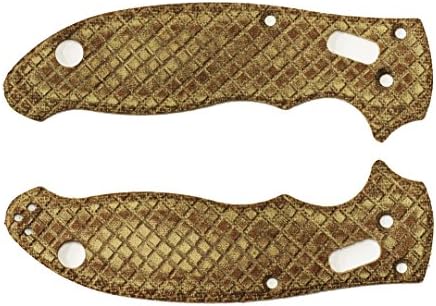 Micarta Canvas Scales for Spyderco Manix 2