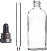 YIZHAO 100ml Clear Glass Dropper Bottles with Pipette 9Pcs Set view 4
