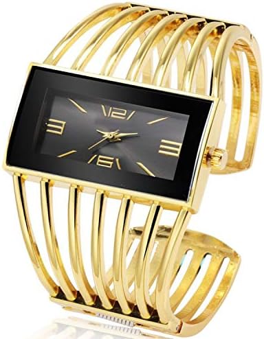 Rose Gold Women'S Bracelet Watch Unique Ladies Watches Full Steel Wristwatches Women Watches Clock