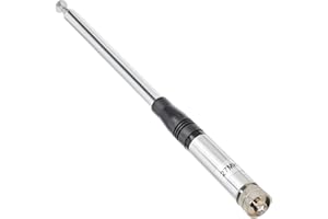 HYS 27Mhz CB Antenna, SMA-Female Connector, Telescopic/Rod 9-Inch to 51-inch HT CB Antenna for QUANSHENG Handheld CB Portable