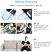 Lightning Cable, CRONA 4Pack 6FT 3FT 3FT 1FT Durable iPhone Charger Charging Cord for Apple iPad