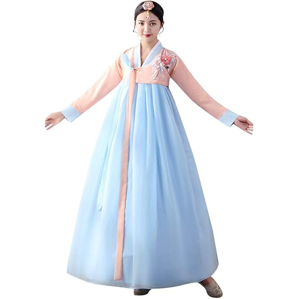 traditional korean wedding dress White Korean Wedding Dress