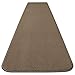 House, Home and More Skid-Resistant Carpet Runner - Camel Tan - 8 Feet X 27 Inches
