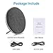 Jonter Fashion Bookshelf Bluetooth Speaker, Desktop Round Speaker with Fabric&Metal Surface, 10W Subwoofer, Built-in Mic Handsfree Phone Calling, TF Card Slot & AUX Cable(Gray)