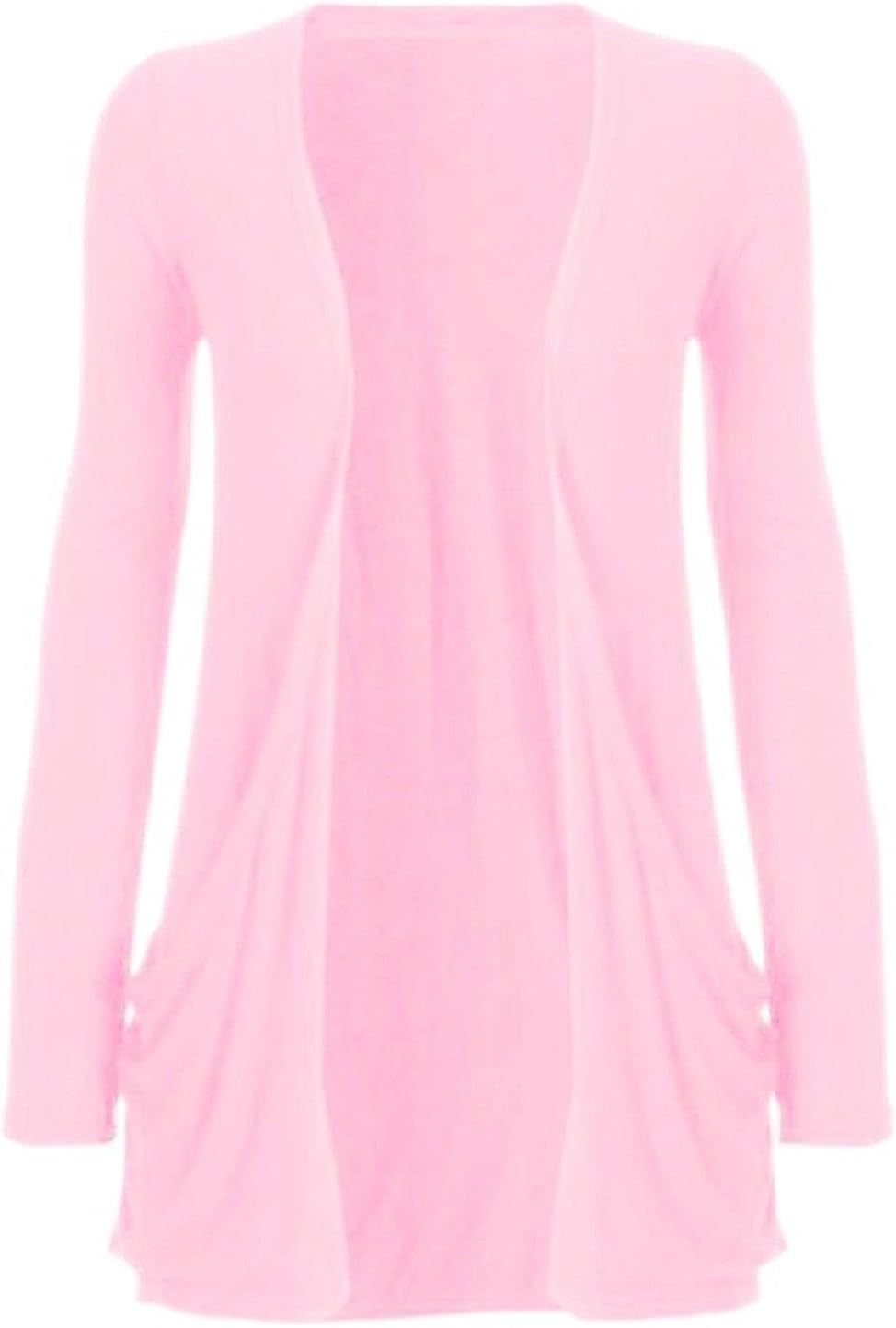 baby pink long cardigan