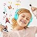 AILIHEN Wired Kids Headphones with Volume Limited and SharePort, Children Headphones with Microphone for Girls Boys Toddlers (Mint)