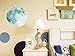 Amaonm 30cm Glow in The Dark Moon Wall Sticker Decorative Removable Night Luminous Moon Wall Decals Decor for Kids Bedroom Living Room Children's Room Ceiling Nursery Room
