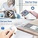 ESYWEN Key Finder, Phone Finder Item Tracker with Bluetooth, Anti-Lost Alarm Item Locator for Pets, Keys, Backpack, Phone, Wallet