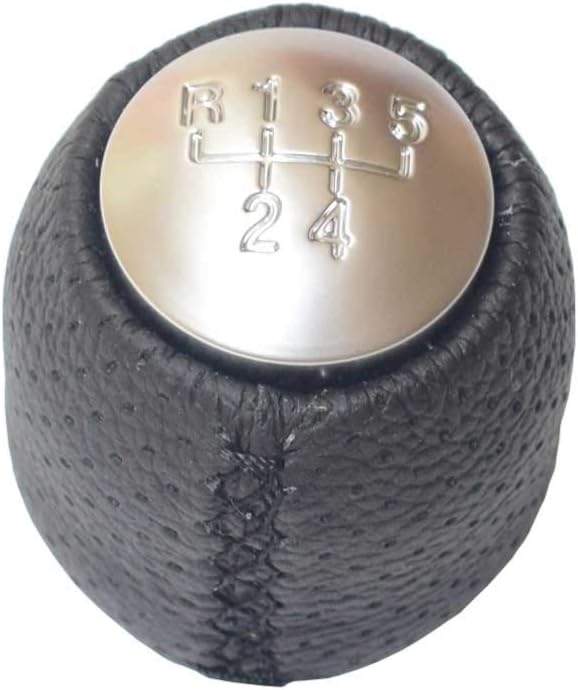 TPHJRM Car Handle Manual Black Gear Shift knob Stick Head ballarrival 5/6 Speed,for ALFA Romeo 159 Brera Spider (05-11)