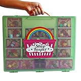 Shop Keeper Green Storage Container and Carrying Case - Compatible with Shopkins