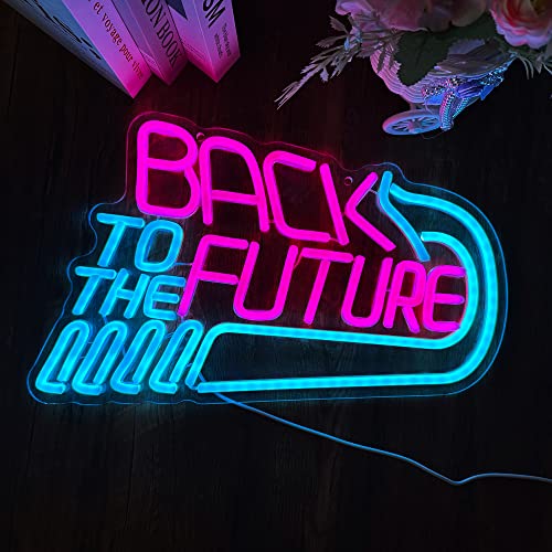 Back To The Future Neon Sign,LED Neon Signs Poster Neon Light For Wall