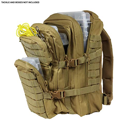 osage river fishing backpack tackle and rod storage