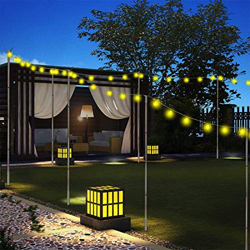 MIYA Light Pole Outdoor 9FT Light Pole for String Lights Outside