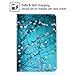 Galaxy Tab S2 8.0 Case - Newshine PU Leather Stand Folio Case Cover with Card Slots, Note Holder for Samsung Galaxy Tab S2 Tablet (8.0 Inch, SM-T710 T715) - Almond Flowers